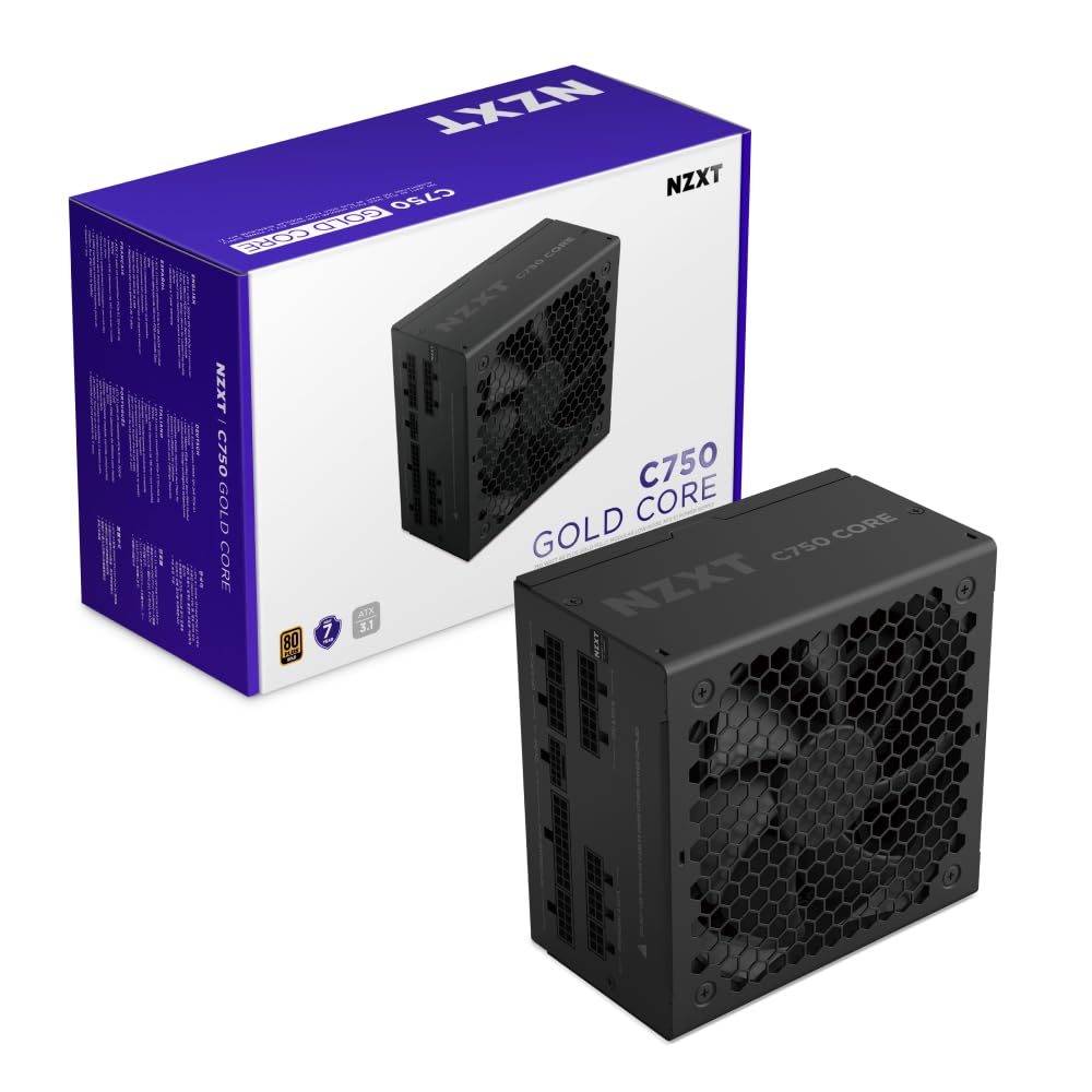 Amazon.co.jp: NZXT C750 Gold Core ATX3.1 PC電源ユニット 750W 80